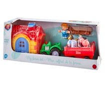 Conjunto de juego Granja y tractor, ONE TWO FUN ALCAMPO Baby. Conjunto de juego Granja y tractor, ONE TWO FUN ALCAMPO Baby.