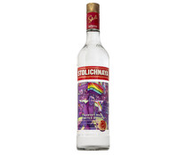 Vodka blanco de triple destilación y filtrado con carbón y arena STOLICHNAYA Stoli LGBTQ botella de 70 cl.