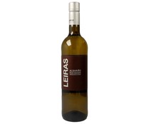 Vino blanco albariño con denominación de origen Rías Baixas LEIRAS botella de 75 cl.