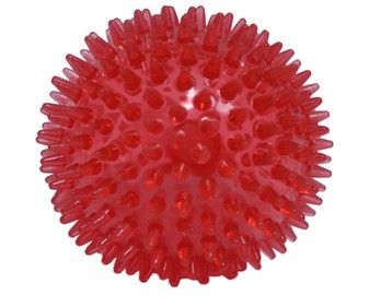 Pelota de plástico con pinchos, juguete para perros SANDIMAS Pelota de plástico con pinchos, juguete para perros SANDIMAS