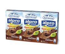 Batido de Soja y Cacao C.L. ASTURIANA 3 uds de 250 Milils Batido de Soja y Cacao C.L. ASTURIANA 3 uds de 250 Milils
