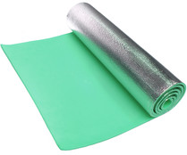 Esterilla con base aluminio 180x50x0,6cm, color verde, CUP'S ALCAMPO.