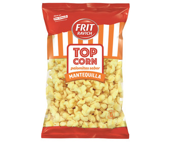 Palomitas sabor a mantequilla top corn FRIT RAVICH 80 gramos. Palomitas sabor a mantequilla top corn FRIT RAVICH 80 gramos.