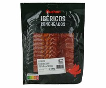 Lomo de cebo ibérico (50% raza ibérica), cortado en lonchas PRODUCTO ALCAMPO 100 g.