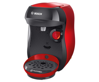 Cafetera de cápsulas TASSIMO Happy Bosch TAS1003V, multibebida, automática, depósito de 0,7 litros. Cafetera de cápsulas TASSIMO Happy Bosch TAS1003V, multibebida, automática, depósito de 0,7 litros.