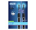 Pack de 2 cepillos de dientes eléctricos Braun ORAL-B 790 Crossaction, cepillado 3D, temporizador, incluye 1 cabezal.