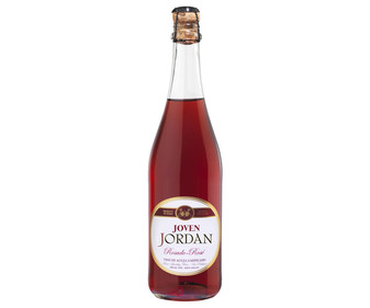 Vino de aguja rosado y gasificado JORDAN botella de 75 cl. Vino de aguja rosado y gasificado JORDAN botella de 75 cl.
