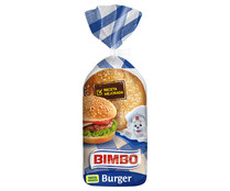 Pan para hamburguesas (Burguer) BIMBO 4 uds. 220 g.