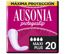 Salvaslips maxi plus para todo tipo de perdidas AUSONIA 20 uds.