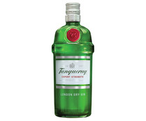 Ginebra premium tipo London dry gin TANQUERAY botella de 70 cl.