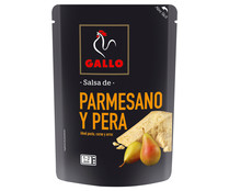 Salsa de queso parmesano y pera, ideal para pasta, carne y arroz GALLO 140 g.