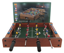 Futbolín de mesa fabricado en madera, plástico y metal AQUAMARINE GAMES.