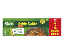 Caldo de carne doble KNORR caja de 16 uds x 160 g.