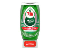 Detergente para lavavajillas a mano FAIRY Maxi Poder 370 ml.