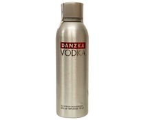Vodka de calidad premium, procedente de Dinamarca DANZKA botella de 70 cl.