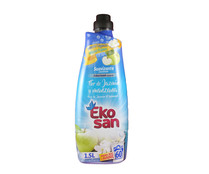 Suavizante flor jazmín y manzana EKOSÁN 60 ds. 1,5 l.