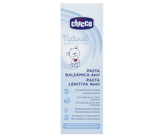 Pasta balsámica para cambio de pañal CHICCO Natural sensation 100 ml. Pasta balsámica para cambio de pañal CHICCO Natural sensation 100 ml.