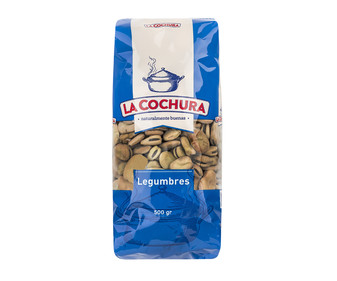 Haba ancha entera LA COCHURA paquete de 500 g. Haba ancha entera LA COCHURA paquete de 500 g.