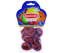 Gominolas regaliz en forma de disco color rojo MIGUELAÑEZ bolsa 125 g. 
