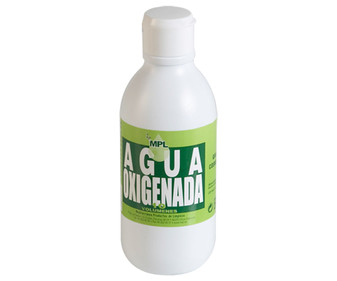 Agua oxigenada, ideal para la limpieza e higiene de la piel sana (uso exteno) MPL 250 ml Agua oxigenada, ideal para la limpieza e higiene de la piel sana (uso exteno) MPL 250 ml