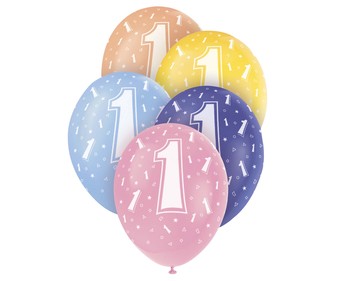 Globos número 5 unidades Globos número 5 unidades