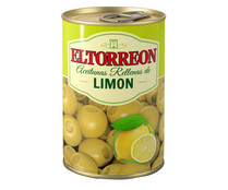 Aceitunas rellenas de limón EL TORREÓN 130 g.