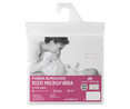 Funda protectora de almohada rizo microfibra, 100% poliéster, 90cm. CANDIDO PENALBA.
