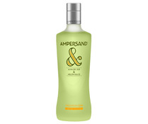 Ginebra premium con un toque de melón, elaborada en España AMPERSAND botella de 70 cl.