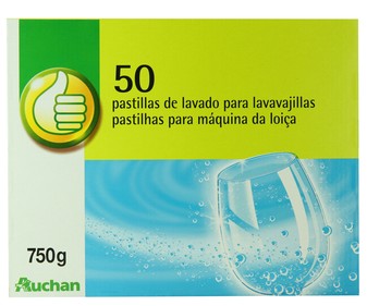 Detergente para lavavajillas 55 unidades Detergente para lavavajillas 55 unidades