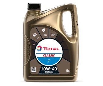 Lubricante semisintético para motores de gasolina o diésel, 10W40, 5 litros, CLASSIC QUARTZ. Lubricante semisintético para motores de gasolina o diésel, 10W40, 5 litros, CLASSIC QUARTZ.