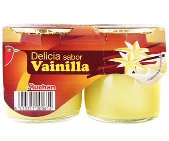 Postre lácteo sabor vainilla 135g x 2Uds Postre lácteo sabor vainilla 135g x 2Uds