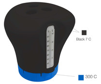 Flotador dosificador de cloro, termómetro integrado, compatible con tabletas cloro de 200g BESTWAY.