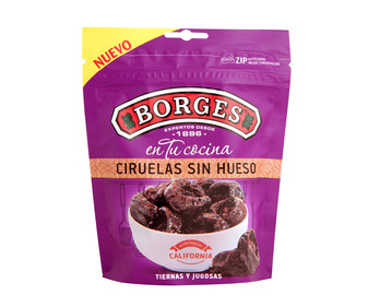 Ciruelas sin hueso de California BORGES 150g. Ciruelas sin hueso de California BORGES 150g.