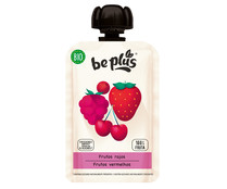 Bolsita de frutos rojos, ecológica, a partir de 4 meses BE PLUS Bio 100 g.