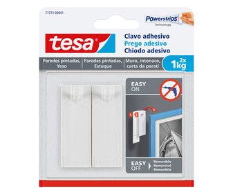 Clavos adhesivos hasta 1 kg, TESA.