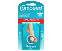 Apósito ampollas pequeñas, que alivian de inmediato el dolor COMPEED 6 uds.