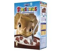 Galletas con cereales y cacao con forma de dinosaurios DINOSAURUS 320 gr,