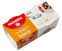 Arroz redondo, vasitos NOMEN 2 x 125 g.