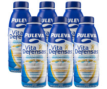 Preparado lacteo semidesnatado, que ayuda a tu sistema inmunitario PULEVA Vita defensas 6 x 1 l.
