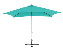 Parasol de aluminio y poliester azul 2x3m, GARDEN STAR ALCAMPO. Parasol de aluminio y poliester azul 2x3m, GARDEN STAR ALCAMPO.