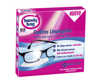 Toallitas limpiagafas 10 uds.