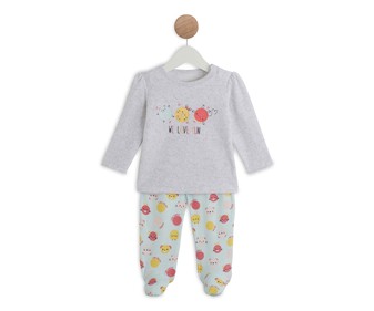 Pijama de terciopelo para bebé IN EXTENSO, talla 86. Pijama de terciopelo para bebé IN EXTENSO, talla 86.