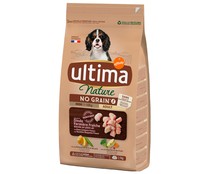 Alimento seco perro min (1.10 kg) sabor pavo ULTIMA NATURE 1,1 kg.