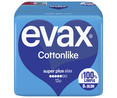 Compresas super plus con alas EVAX Cottonlike 12 uds.