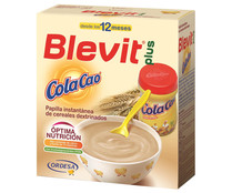 Papilla instantánea de cereales dextrinados con Colacao, para bebés a partir de 12 meses BLEVIT Plus 600 g.