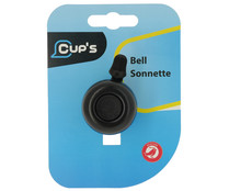 Timbre universal de pequeño tamaño para bicicletas CUP'S ALCAMPO.