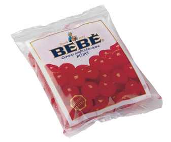 Cerezas confitadas BEBE 100 g. Cerezas confitadas BEBE 100 g.