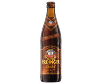 Cerveza de trigo ERDINGER DUNKEL botella 50 cl.