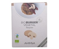 Burger tofu y champiñón ecológicos AHIMSA 160 g.