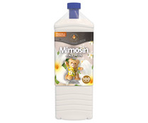 Suavizante concentrado con aroma a jazmín MIMOSÍN 100 lavados 2 L.